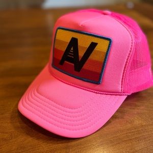 ⚡️AVAITOR NATION⚡️logo rainbow vintage TRUCKER HAT 💗